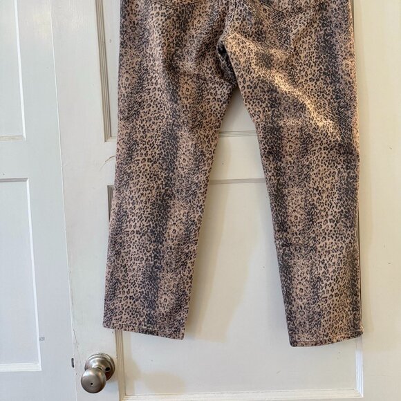 Dear John Snow Leopard Blair Slim Straight Jeans size 31 (12) - Picture 5 of 9